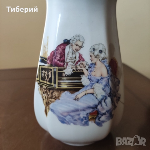 Порцеланова ваза, снимка 5 - Вази - 52071280