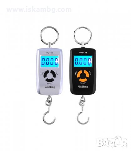 ПРЕНОСИМ ЕЛЕКТРОНЕН КАНТАР, ДО 45 КГ, РЪЧЕН, LCD - код 0201, снимка 7 - Електронни везни - 34088068