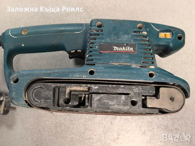 Професионална лентова шлайфмашина Makita 9911, снимка 5 - Шлайфмашини - 56208207