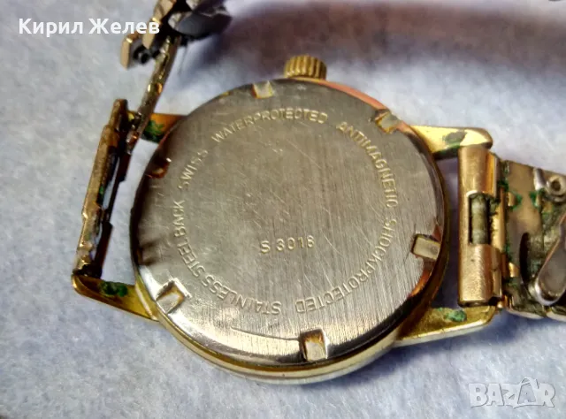 R.Jobin 17 JEWELS INCABLOC Стар ПОЗЛАТЕН ШВЕЙЦАРСКИ РЪЧЕН ЧАСОВНИК РАБОТЕЩ с ПОЗЛАТЕНА ВЕРИЖКА 49567, снимка 3 - Антикварни и старинни предмети - 48442556