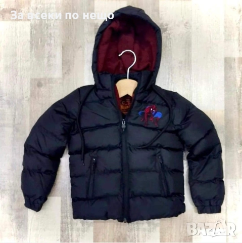 НАМАЛЕНИЕ🔥🔥🔥Spiderman Детско Зимно Яке С Качулка Спайдърмен - 3 Налични Цвята Код B416, снимка 4 - Детски якета и елеци - 52357253