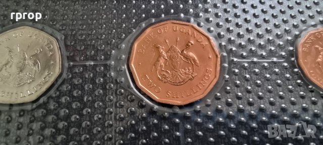 Уганда. Лот. 1, 2 ,5 и 10  шилинга. UNC. Чисто нови .4 бройки., снимка 12 - Нумизматика и бонистика - 44363182