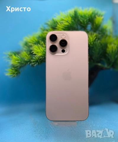 ГАРАНЦИОНЕН!!! Apple iPhone 16 Pro Max, 256GB, 5G, Desert Titanium , снимка 5 - Apple iPhone - 51858204