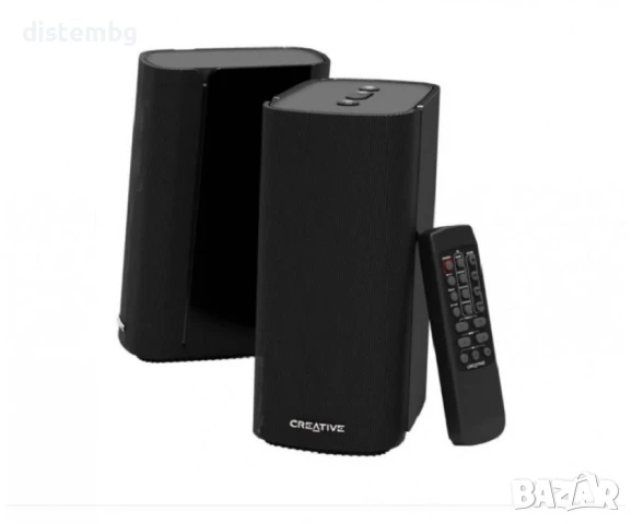 Безжични тонколони Creative T100, 2.0, 2x20W, Bluetooth