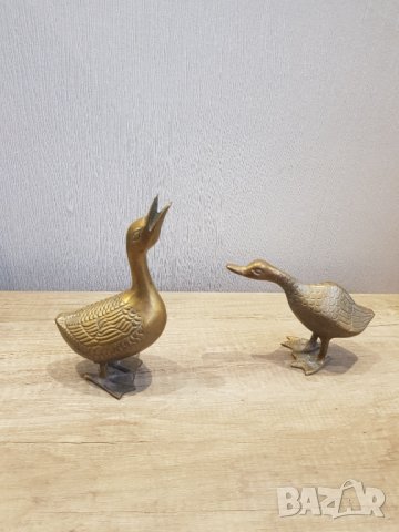 Две бронзови патици, снимка 1