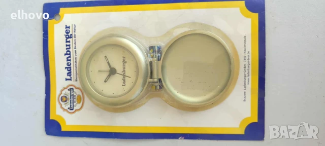 Рекламен часовник ladenburger bier, снимка 3 - Антикварни и старинни предмети - 50778598