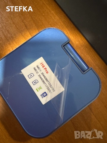 Сгъваем мобилен телефон i16 Pro – 2 SIM, камера, фенерче, FM радио, снимка 6 - Телефони с две сим карти - 53007274