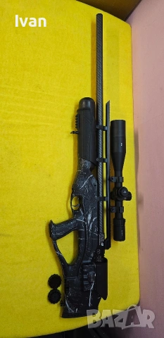 Въздушна пушка Hatsan Herculea Bully Long + оптика, снимка 2 - Въздушно оръжие - 54174400