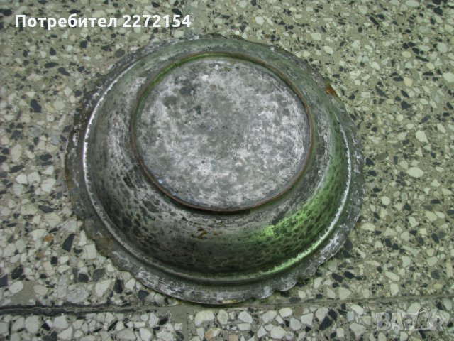 Възрожденска чиния турска паница-2, снимка 2 - Антикварни и старинни предмети - 31530416