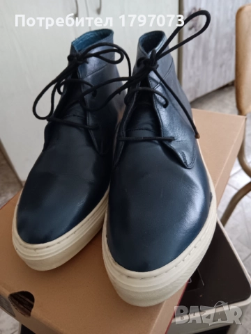 Дамски ест. кожа кецове НОВИ