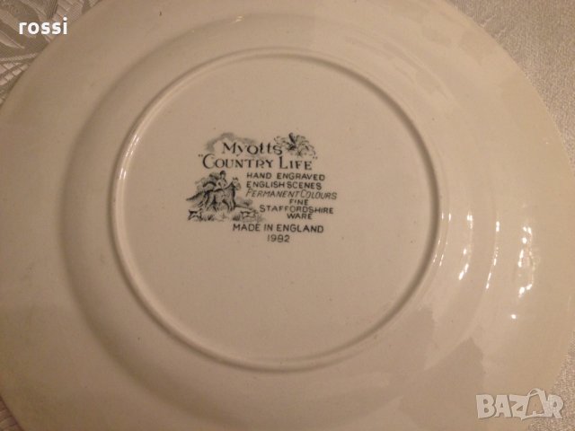 Старинни/нови/ английски чинии плата, чиния, плато, снимка 10 - Антикварни и старинни предмети - 31843406