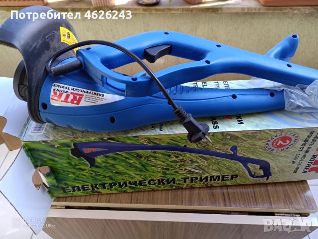 Ел. тример, снимка 2 - Градинска техника - 52864139