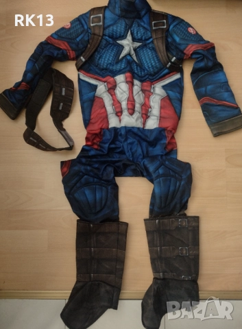 Карнавален костюм на капитан Америка 
