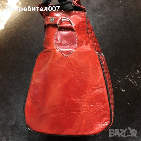 Дамска чанта естествена кожа- от Африка, снимка 5 - Чанти - 42407553