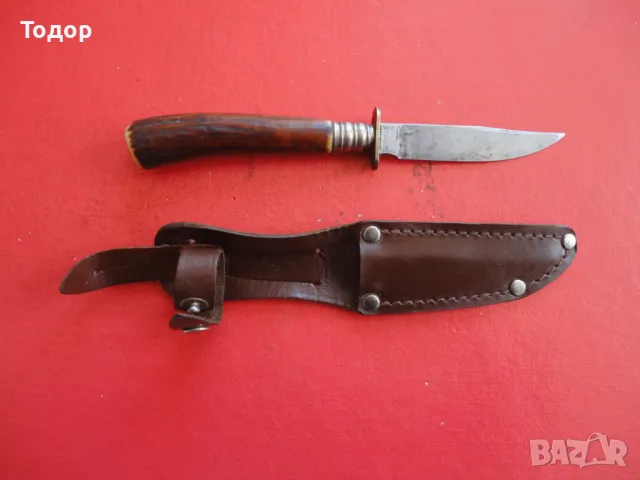 Невероятен ловен нож Hubеrtus Solingen, снимка 2 - Ножове - 49606548