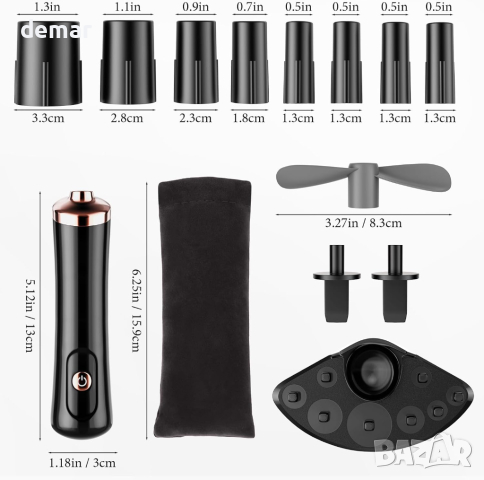 Wanocean Електрически шейкър за: лепило за мигли, лак за нокти и др., снимка 2 - Друга електроника - 44533233