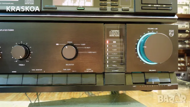 PHILIPS FA 860 & СД Плеър   CD 670 &  FT 565, снимка 5 - Ресийвъри, усилватели, смесителни пултове - 48057822
