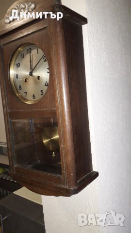 стенен  часовник, снимка 3 - Антикварни и старинни предмети - 30961353
