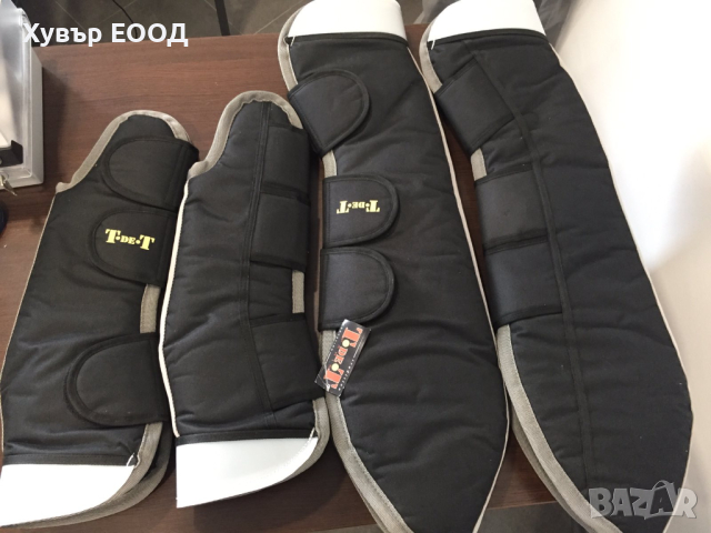 Транспортни гамаши/ протектори за коне T de T/ 4 броя в комплект, М, снимка 1