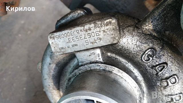 Турбо - турбина за Опел Зафира А, снимка 2 - Части - 36945591