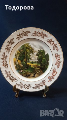 Лот от три броя порцеланови дизайнерски чинии, снимка 7 - Антикварни и старинни предмети - 31887716