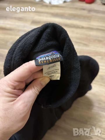 Мъжко елече Patagonia Synchilla  Black Fleece Jacket Vest  , L размер, снимка 6 - Якета - 52760655