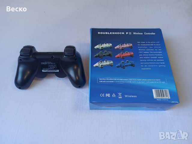 Сони Плейстейшън 3 нов P3 PS3 безжичен Джойстик PS3 Sony Playstation Doubleshock Wireless Controller, снимка 2 - PlayStation конзоли - 38221011