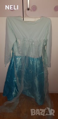 Рокля на Елза, снимка 4 - Детски рокли и поли - 30570801