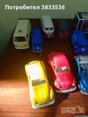 114бр. колекция от всякакви стари Volkswagen Retro модели, снимка 16 - Колекции - 56150218