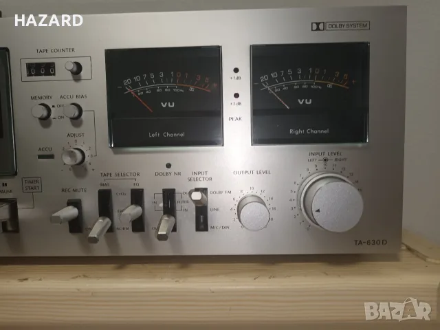 Onkyo TA-630D Kassettendeck , снимка 4 - Декове - 56337632