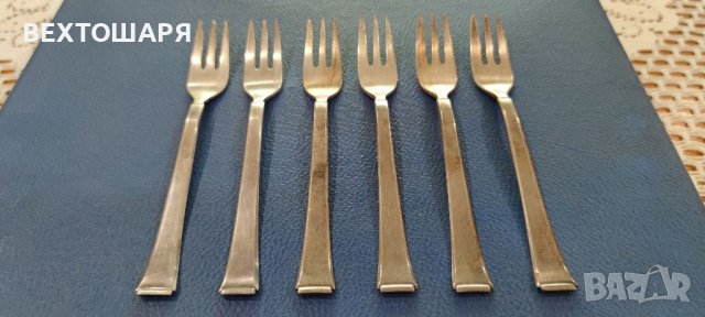 Немски Вилички Дълбоко Посребрени WMF , снимка 2 - Антикварни и старинни предмети - 38588957