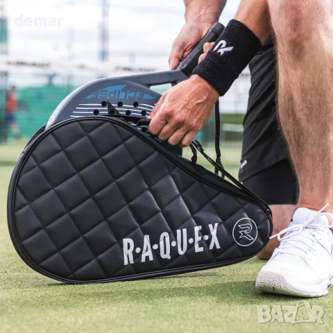 Чанта за ракета за падел Raquex Elite - синя, за 1 ракета, снимка 8 - Други спортове - 49880955