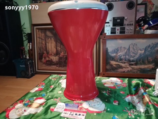 ГОЛЯМА ЧЕРВЕНА ТАРАМБУКА 41Х26СМ 2812211911, снимка 2 - Ударни инструменти - 35261972