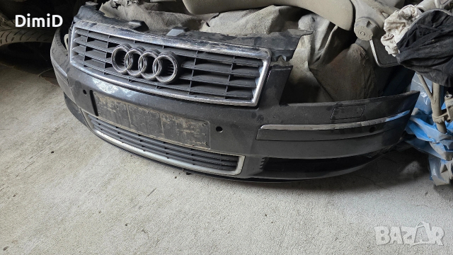 Продавам преден капак и броня от Ауди А8 d3, снимка 2 - Части - 54243106