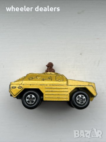 Метална количка Matchbox Stoat Armored Truck 1/64, снимка 6 - Колекции - 40379600