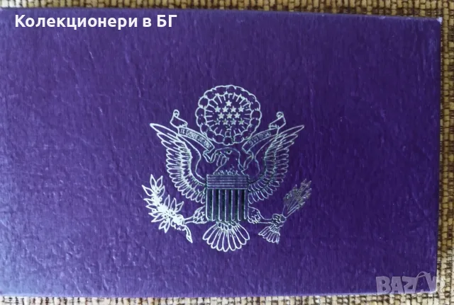 СЕТ С ПЕТ ❗️PROOF❗️МОНЕТИ - САЩ 1991 ГОДИНА