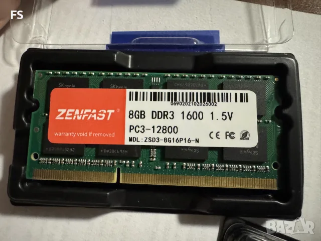 2x8=16 GB DDR3 SODIMM RAM памет за лаптоп, снимка 2 - RAM памет - 55713148