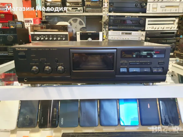 Триглав касетен дек Technics RS-BX601  В отлично техническо и визуално състояние., снимка 6 - Декове - 47894558