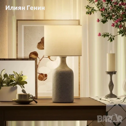 Настолна лампа HOMCOM, нощна лампа, снимка 11 - Настолни лампи - 54349713