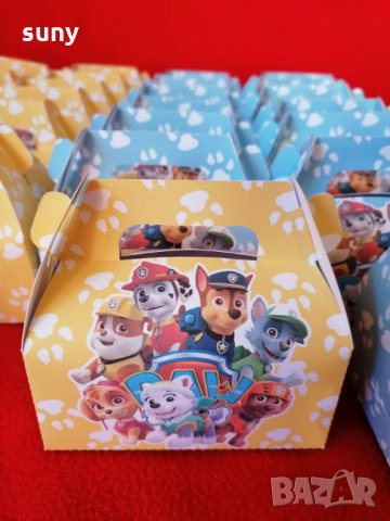Кутийки за лакомства Пес патрул Еверест и Скай, снимка 9 - Други - 35521495