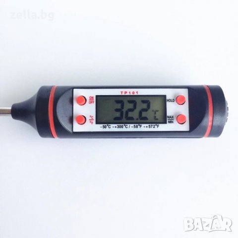 Кухненски термометър дигитален електронни за течности със сонда пръчка цена нов, снимка 2 - Друга електроника - 35263677