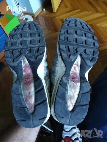 Nike air max 95 silver bullet маратонки , снимка 3 - Маратонки - 55704634