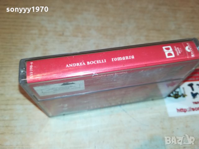 ANDREA BOCELLI-АУДИОКАСЕТА 0610211252, снимка 10 - Аудио касети - 34368349