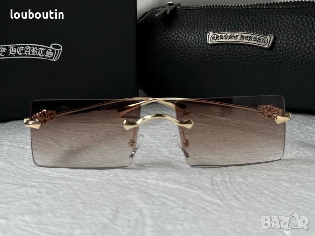 CHROME HEARTS  мъжки слънчеви очила , снимка 8 - Слънчеви и диоптрични очила - 44683910