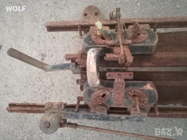 Стара плетачна машина, снимка 6 - Антикварни и старинни предмети - 47917812