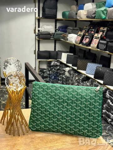 Мъжки чанти клъч Goyard , снимка 4 - Чанти - 51956906