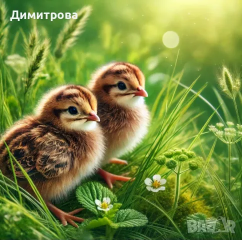 Новоизлюпени пъдпъдъчета