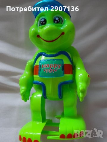 Детска музикална играчка КОСТЕНУРЧО с батерии, движи се, свети и пее , снимка 1