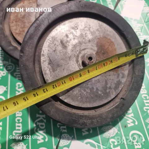 Бандажни Колела с Лагери, снимка 2 - Други стоки за дома - 48881047
