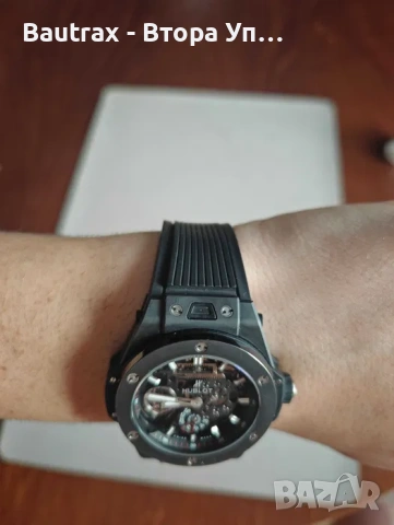 ЧАСОВНИК Hublot Big Bang MECA-10 BLACK MAGIC 414.CI.1123.RX, снимка 6 - Мъжки - 53890003